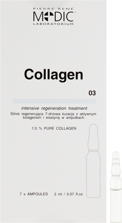 Ампулы для лица "Коллаген" - Pierre Rene Medic Laboratorium Vital Serum — фото N6