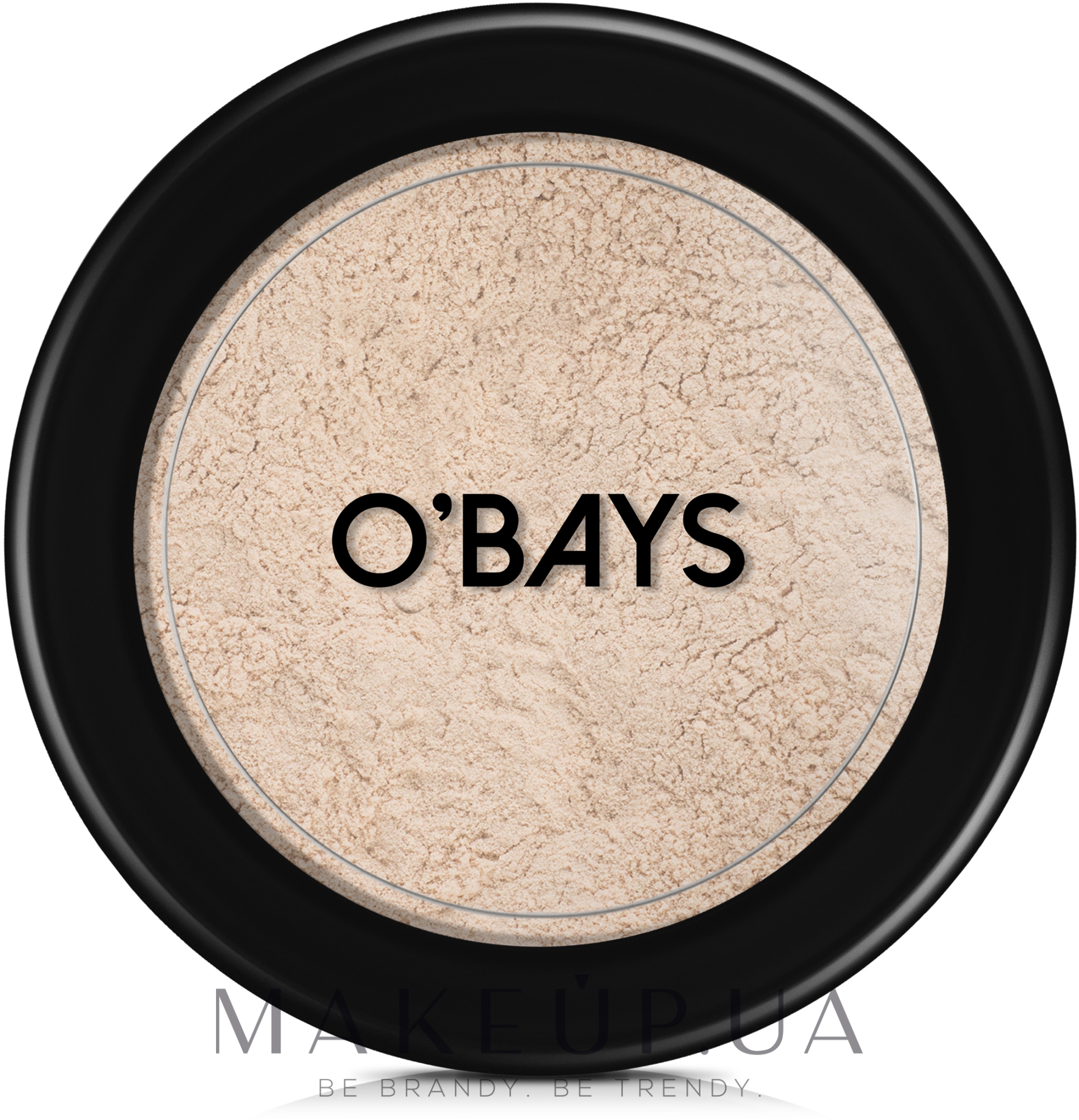 Пудра матирующая для лица - O’BAYS Matt Finish Powder — фото Colour 1