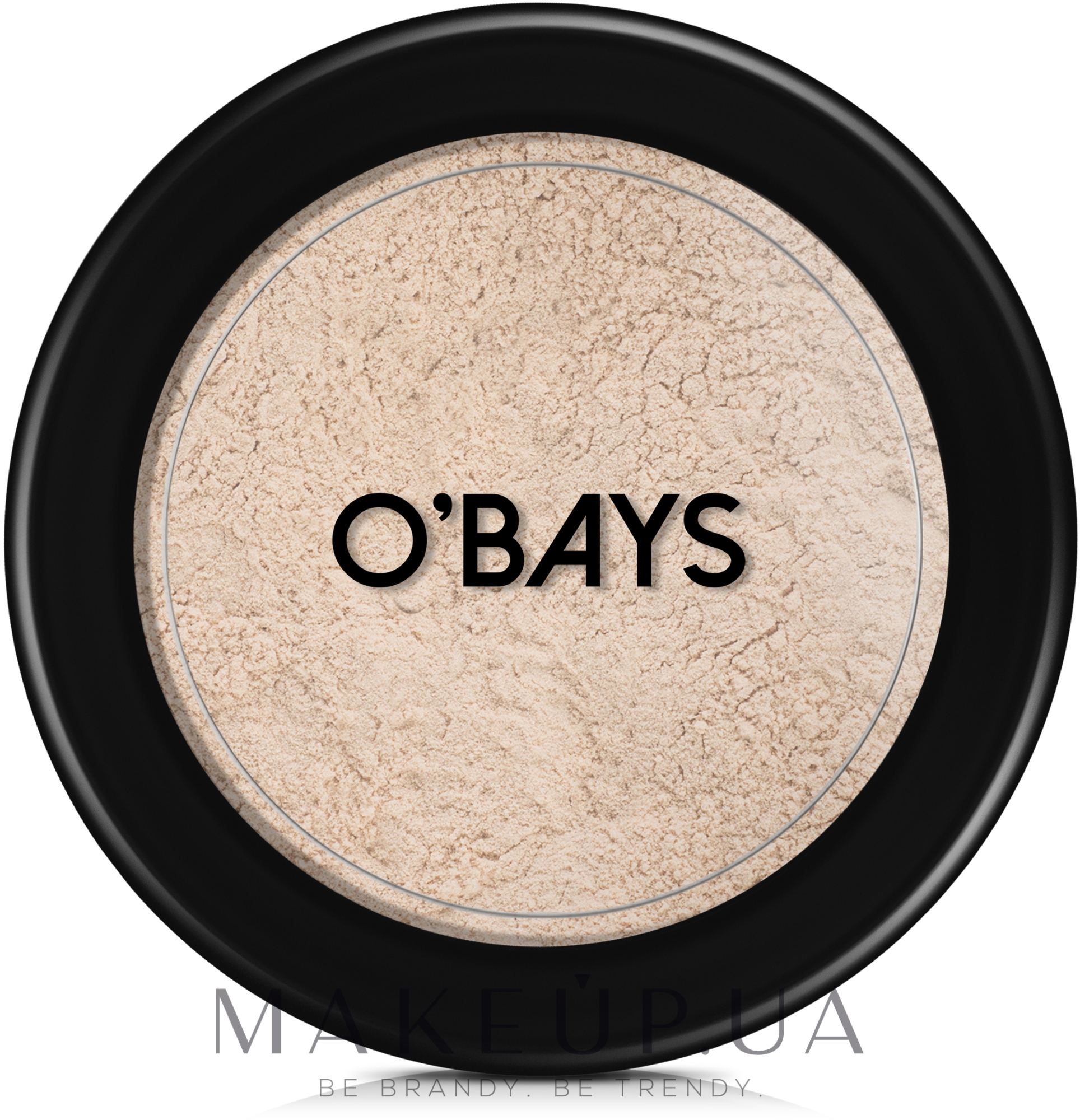 Пудра матувальна для обличчя - O’BAYS Matt Finish Powder — фото Colour 1