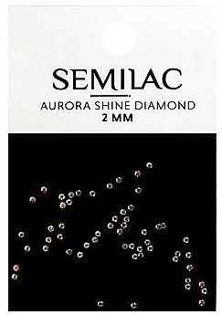 Стрази для нігтів, 2 mm - Semilac Aurora Shine Diamond — фото N1