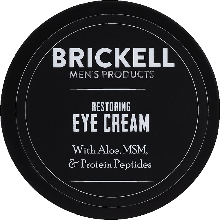 Відновлювальний крем для шкіри навколо очей - Brickell Men's Products Restoring Eye Cream — фото N2
