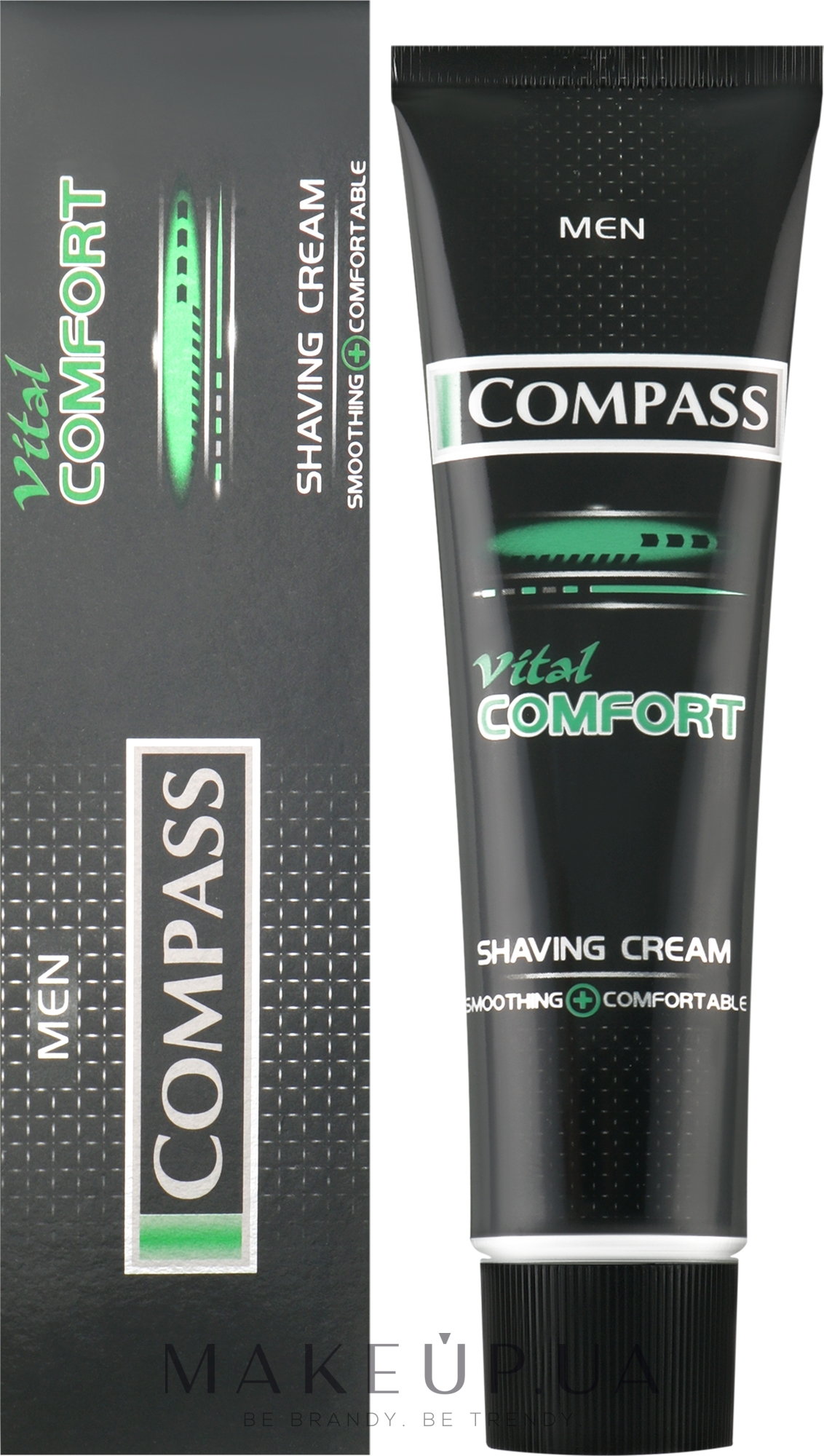 Крем для гоління "Vital comfort" - Compass Black — фото 65ml