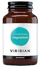 Парфумерія, косметика Харчова добавка "Магній" - Viridian High Potency Magnesium 300 Mg