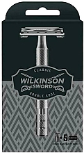 Станок + 5 сменных лезвий - Wilkinson Sword Classic Double Edge — фото N1