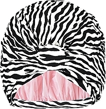Шапочка для душа, зебра - Styledry Shower Cap Dazzle Of Zebras — фото N1