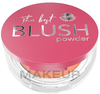 Матовые румяна для лица - Bell The Best Blush Powder — фото 01 - Peach