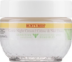 Нічний крем для чутливої шкіри - Burt's Bees Sensitive Night Cream — фото N1