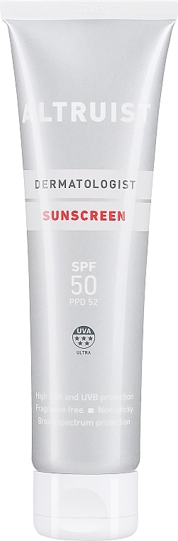 Солнцезащитный крем для тела - Altruist Sunscreen SPF50 — фото N1