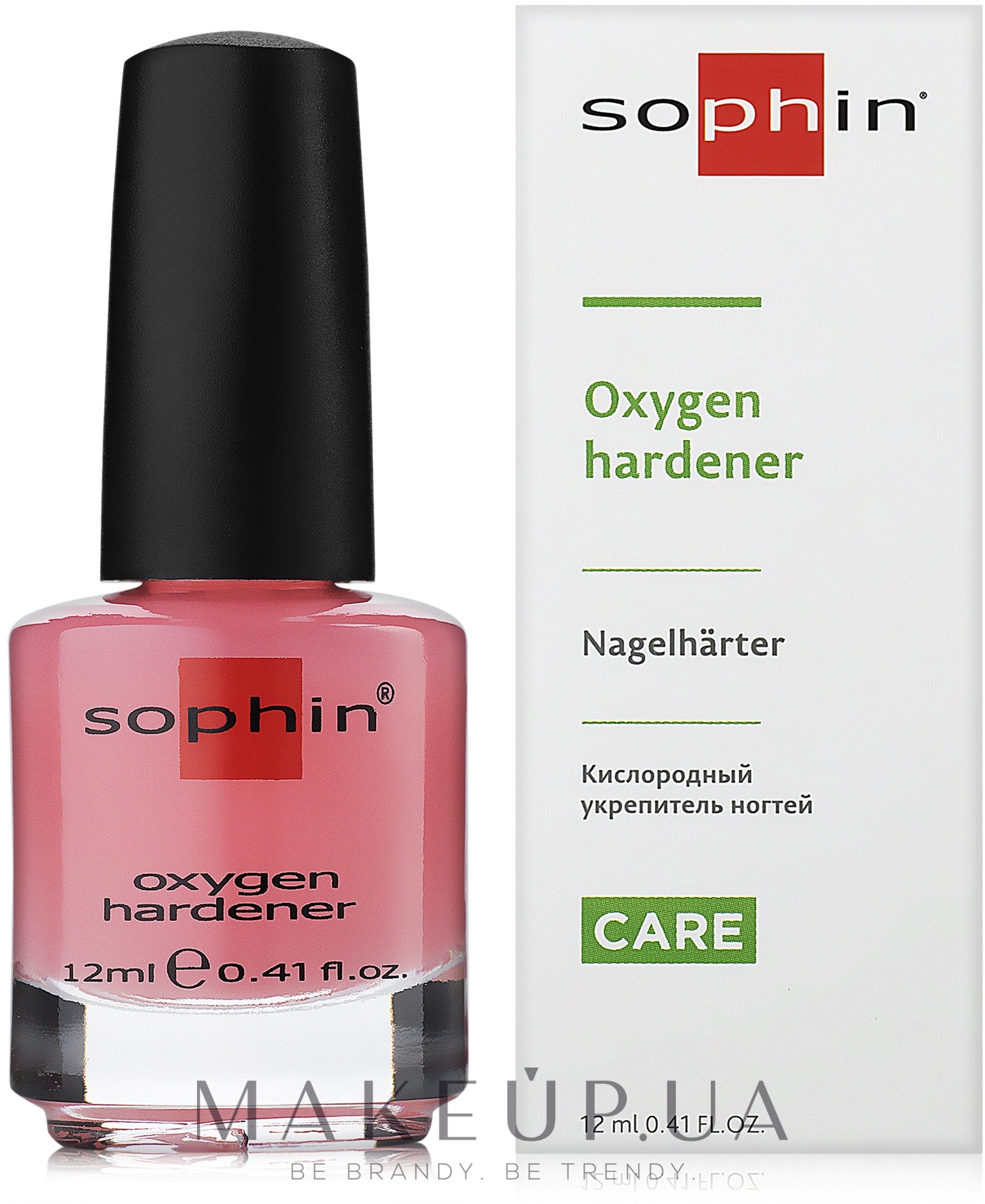 Кисневий зміцнювач для нігтів - Sophin Oxygen Hardener — фото 12ml