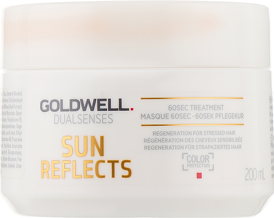Маска интенсивный уход за 60 секунд после пребывания на солнце - Goldwell DualSenses Sun Reflects 60sec Treatment — фото N3