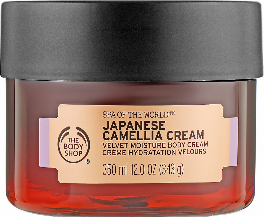 Крем для тела - The Body Shop Spa of the World Japanese Camellia Cream Velvet Moisture Body Cream