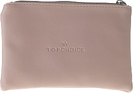 Косметичка "Leather", 96969, бежева - Top Choice — фото N1