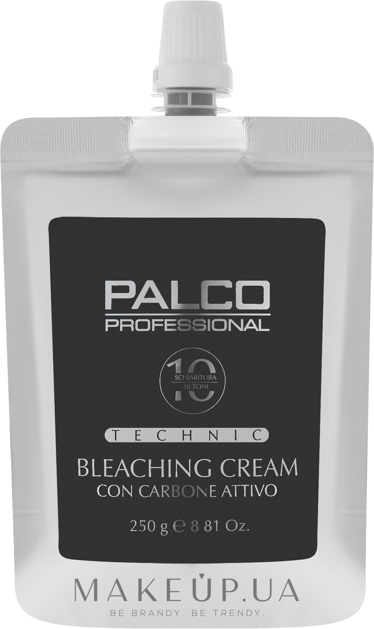 Засіб для освітлення волосся з активованим вугіллям - Palco Professional — фото 250ml