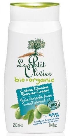 Крем для душа с маслом миндаля - Shower cream "Le Petit Olivier Organic" Almond oil