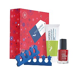 Духи, Парфюмерия, косметика Набор - Avon Party Gift Set (treatment/75ml + nail/polish/10ml + pedicure/tools/2pc)