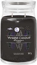 Ароматическая свеча в банке "Midsummer's Night", 2 фитиля - Yankee Candle Singnature  — фото N2