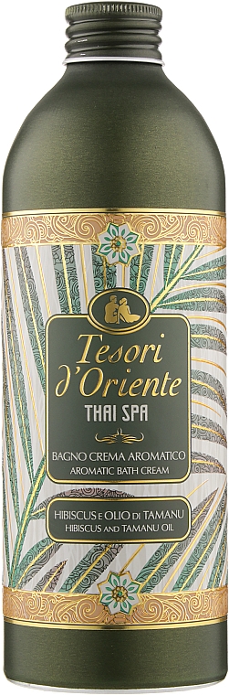 Крем-гель для ванни та душу - Tesori d`OrienteThai Spa Hibiscus And Tamanu Oil Aromatic Bath Cream