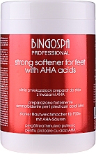 Сильний пом'якшувальний препарат для ніг - BingoSpa Strong Softener for Feet with AHA Acids — фото N1