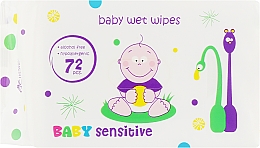 Парфумерія, косметика Дитячі вологі серветки - Normal Clinic Baby Sensitive