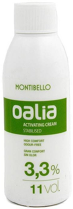 Крем-активатор (оксидант) для безаммиачной крем-краски, 11 vol 3,3% - Montibello Oalia Activating Cream — фото N1