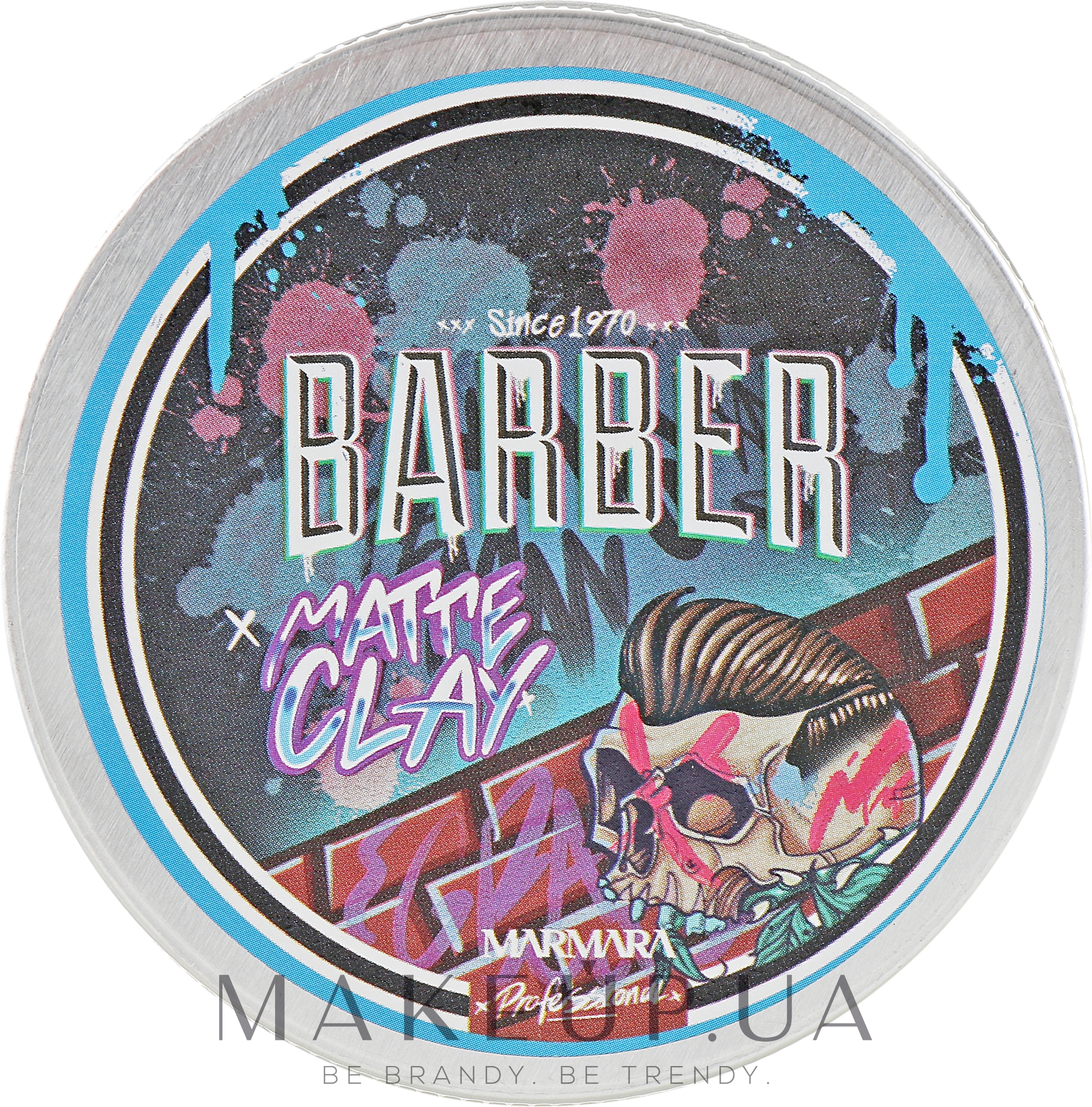 Помада для укладки волос - Marmara Barber Matte Clay — фото 100ml