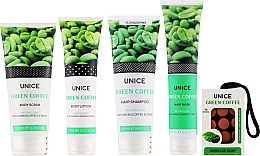 Набор, 5 продуктов - Unice Detox Green Coffe — фото N2