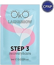 Парфумерія, косметика Засіб для ламінування вій і брів - OkO Lash & Brow Step 3 Care & Recovery