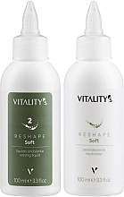 Набір для чутливого і дуже чутливого волосся - Vitality's Reshape Soft 2 (h/lot/2x100ml) — фото N2
