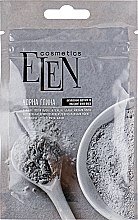 Глина черная с активированным углем и экстрактом алоэ-вера - Elen Cosmetics — фото N2
