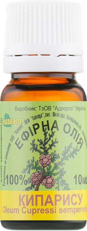 Эфирное масло "Кипариса" - Адверсо — фото N3