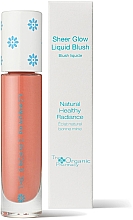 Жидкие румяна - The Organic Pharmacy Sheer Glow Liquid Blush — фото N1