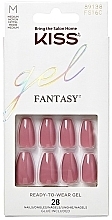 Набор накладных ногтей, размер M - Kiss Gel Fantasy Letter To U — фото N1