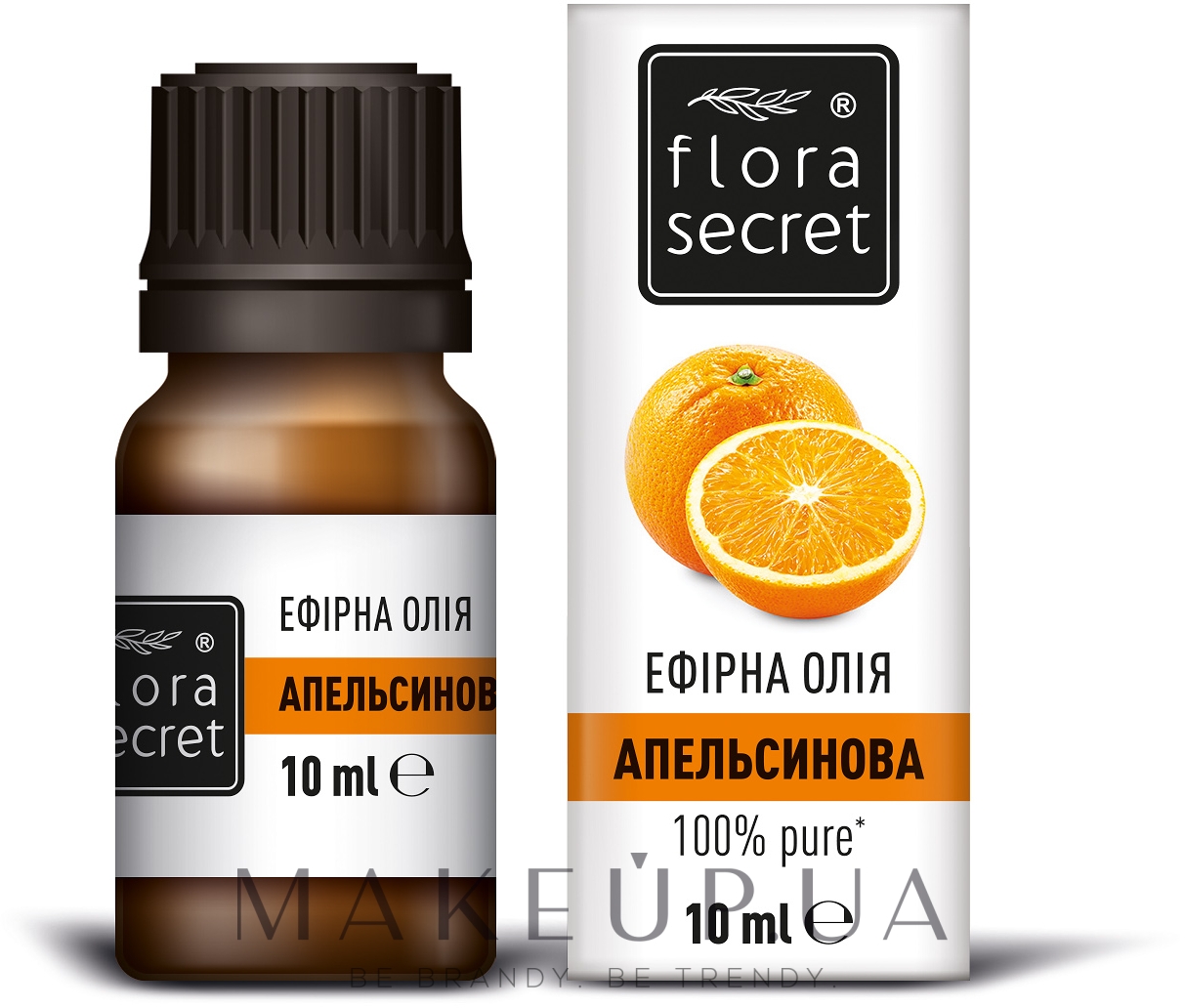 Эфирное апельсиновое масло - Flora Secret — фото 10ml