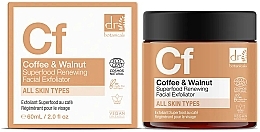 Духи, Парфюмерия, косметика Скраб для лица - Dr. Botanicals Cf Coffee & Walnut Superfood Renewing Facial Exfoliator