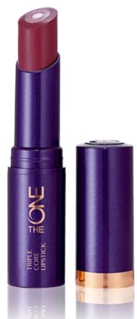 Губная помада с блеском 3в1 - Oriflame The ONE Triple Core Lipstick