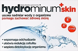 Парфумерія, косметика Харчова добавка в таблетках - Aflofarm Hydrominum + Skin