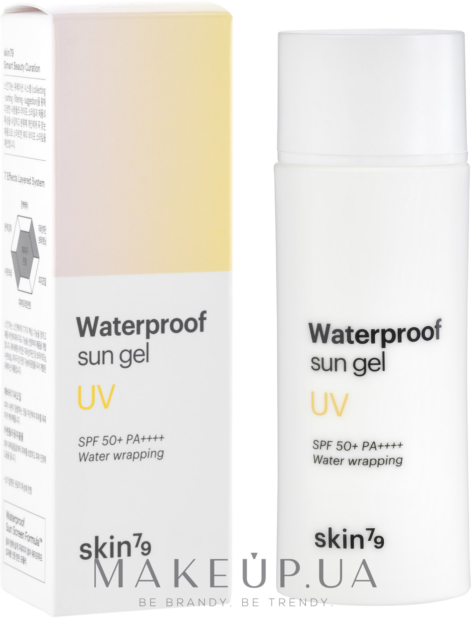 Солнцезащитный гель - Skin79 Water Wrapping Waterproof Sun Gel SPF 50 + PA +++ — фото 50ml