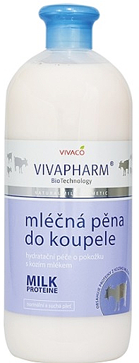 Пена для ванны с козьим молоком - Vivaco Vivapharm Bath Foam — фото N1