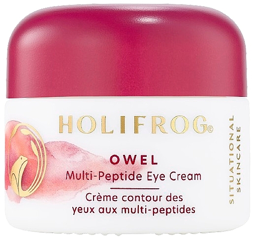 Крем мультипептидный для кожи вокруг глаз - HoliFrog Owel Multi-Peptide Eye Cream — фото N1