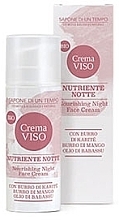 Парфумерія, косметика Живильний нічний крем для обличчя - Sapone Di Un Tempo Skincare Nourishing Night Facial Cream
