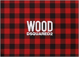 Dsquared2 Wood Pour Homme - Набір (edt/100ml + sh/gel/100ml + wallet) — фото N1