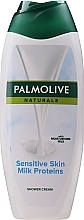 Гель для душу для чутливої шкіри "Молочні протеїни" - Palmolive Naturals — фото N5