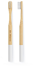 Бамбукова зубна щітка м'яка "Bamboo Care" - Dr.Blanc Toothbrush Natural Soft White — фото N2