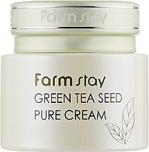 Парфумерія, косметика Крем з зеленим чаєм - FarmStay Green Tea Seed Pure Cream