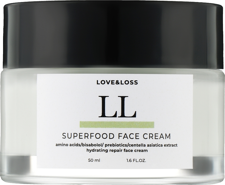 Відновлювальний крем для обличчя - Love&Loss Superfood Face Cream — фото N1