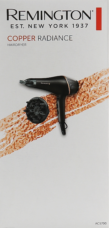 Фен для волос - Remington AC5700 Copper Radiance  — фото N3