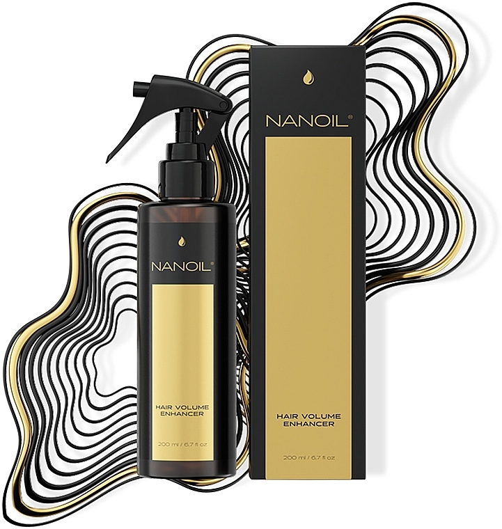 Спрей для об'єму волосся - Nanoil Volume Enhance Spray — фото N4