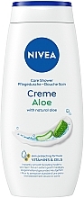 Гель-уход для душа "Крем и Алоэ" - NIVEA Creme Aloe Care Shower — фото N1