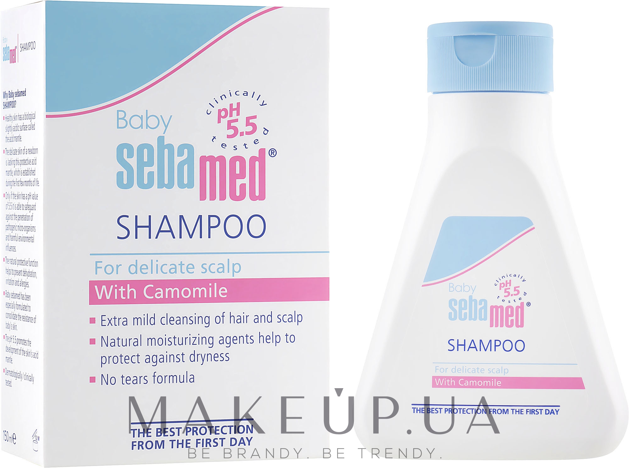Дитячий шампунь для волосся - Sebamed Baby Shampoo — фото 150ml