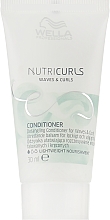 Парфумерія, косметика Кондиціонер для хвилястого волосся - Wella Professionals Nutricurls Cleansing Conditioner for Waves and Curls (міні)